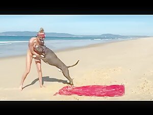 knot on the beach - BestialitySexTaboo -  Bestiality Sex Taboo